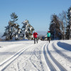 Im Loipengebiet Schwarzwaldhochstraße ist klassisches Langlaufen, aber auch Skating möglich.