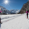 Mehr als 200 Loipenkilometer führen durch das UNESCO-Welterbe der Sextner Dolomiten.
