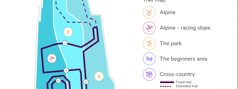 Trail Map SNØ
