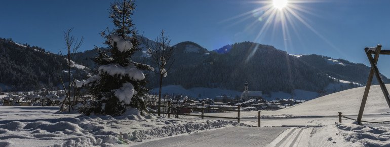 Langlaufen am Wilden Kaiser