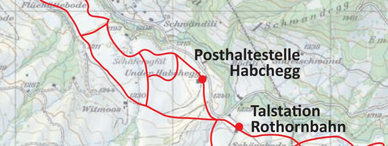 Loipenplan Sörenberg