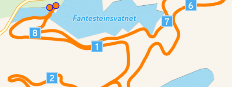 Loipenplan Sognefjellet