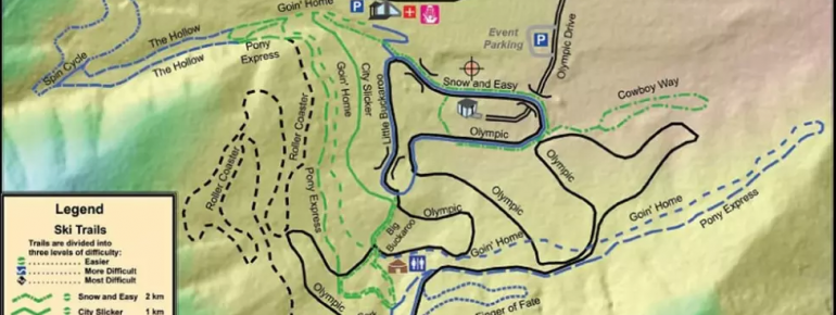 Loipenplan Soldier Hollow Nordic Center