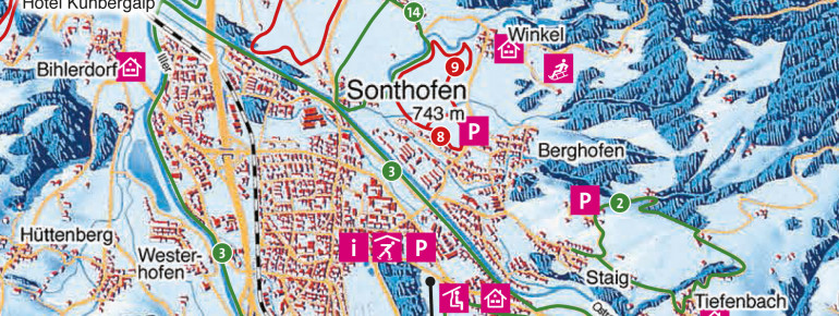 Loipenplan Sonthofen