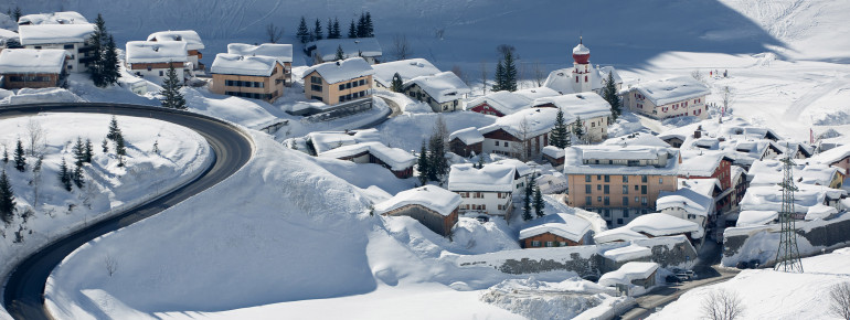 Loipenplan Stuben am Arlberg