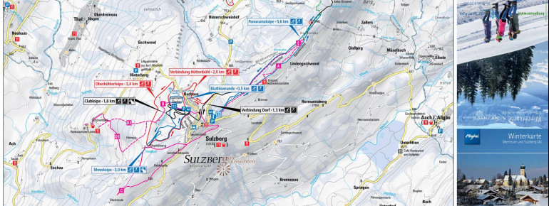 Loipenplan Sulzberg Nordic Sport Park