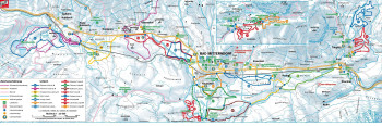 Loipenplan Bad Mitterndorf - Tauplitz - Tauplitzalm