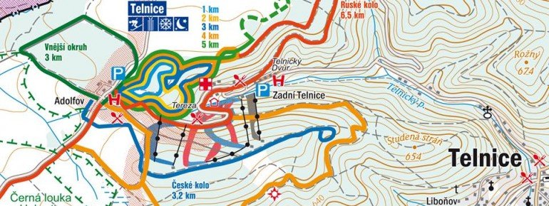 Loipenplan Telnice
