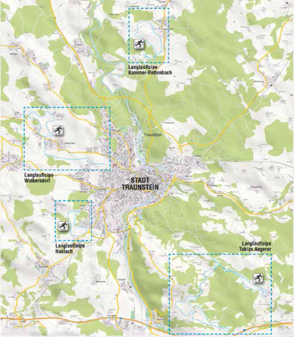 Loipenplan Traunstein
