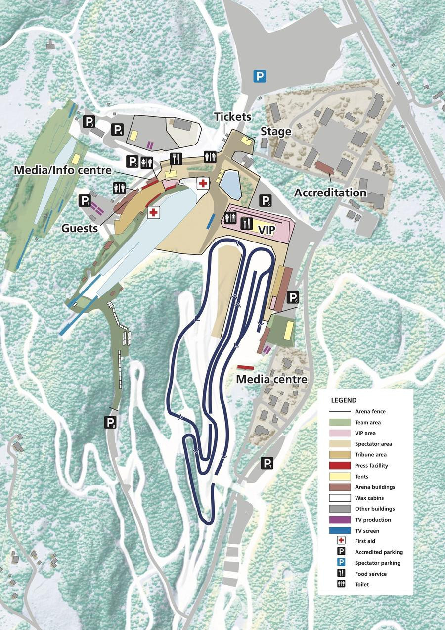 Loipenplan Trondheim