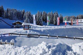 Langlaufen am Monte Pana