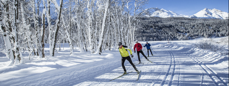 Auf den Spuren von Dario Cologna.