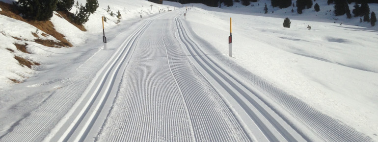 Halsl Loipe Richtung Würzjoch