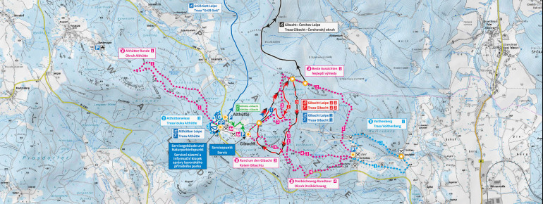 Loipenplan DSV nordic aktiv Zentrum