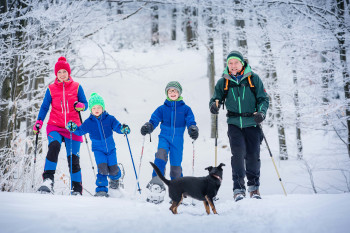 Die Region lädt auch zum Winterwandern ein.