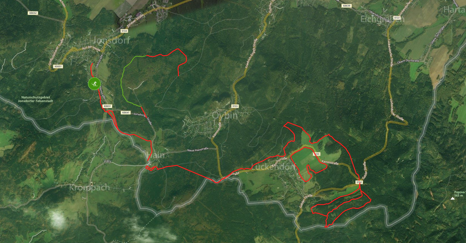 Loipen Zittauer Gebirge