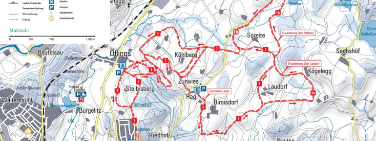 Loipenplan Wangen
