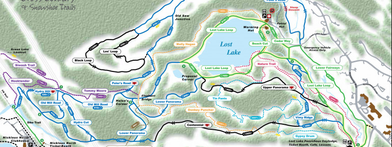 Loipenplan Whistler