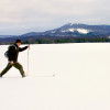 Skiing in the State Park