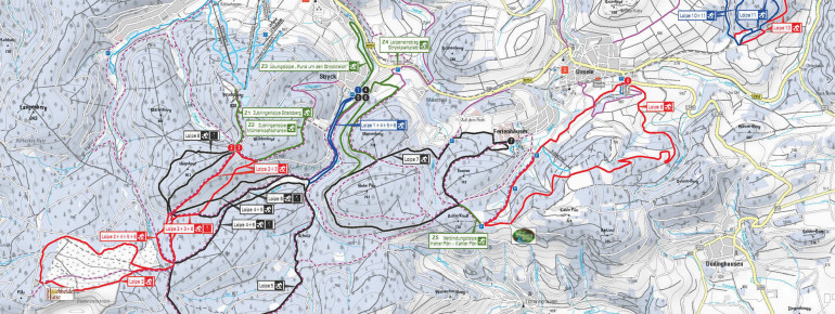 Loipenplan Willingen