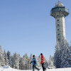 Die Hochheideloipe führt am Hochheide-Turm auf dem Ettelsberg vorbei.