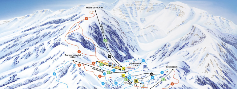 Loipenplan Wurzeralm