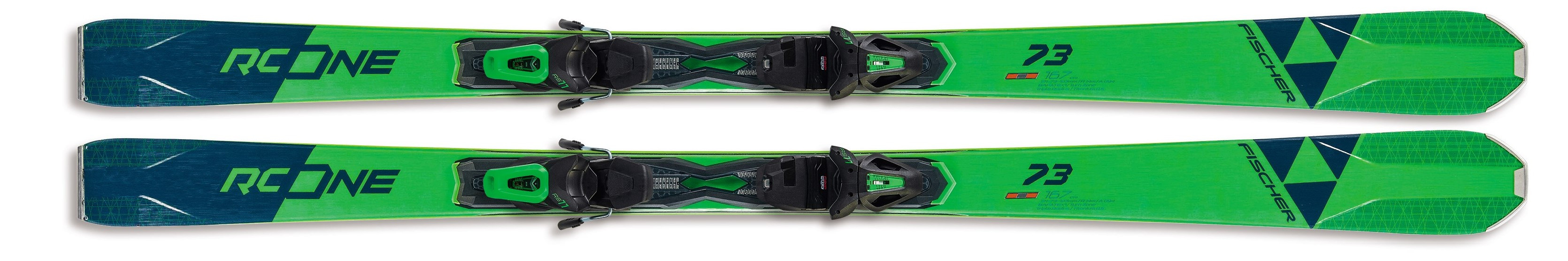 Fischer RC ONE 73幅 160cm スキー板 Fischer RC ONE 73幅 160cm スキー板 Fischer RC One 73 - Sport