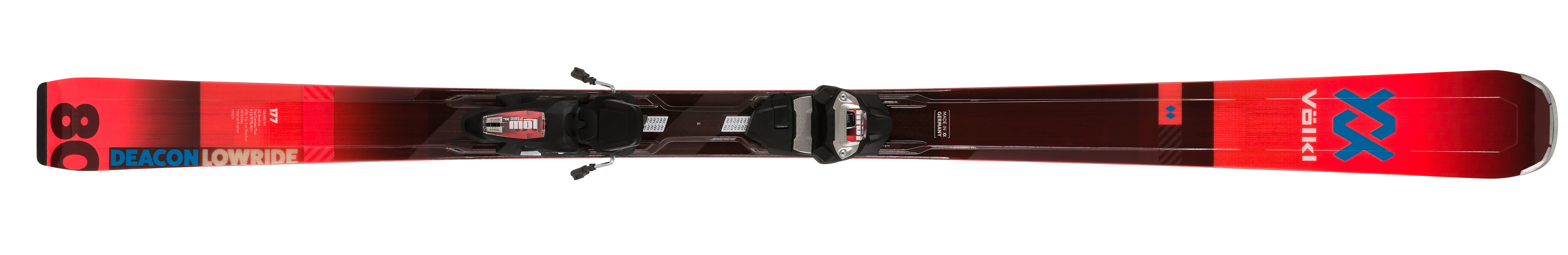 Völkl DEACON 80 172cm 2023 Volkl Deacon 80 172cm w/ Marker Lowride XL Binding | eBay