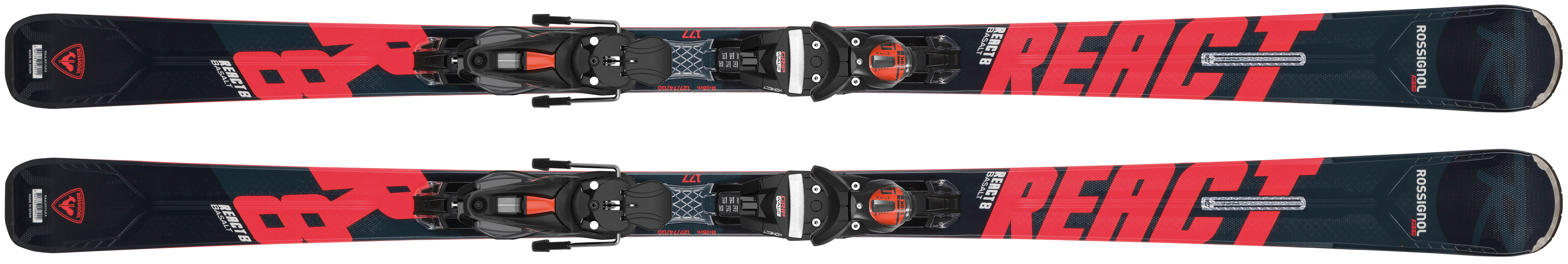ロシニョール　react8 Rossignol React 8 HP Skis + NX12 GW Bindings - Carving Skis Alpine