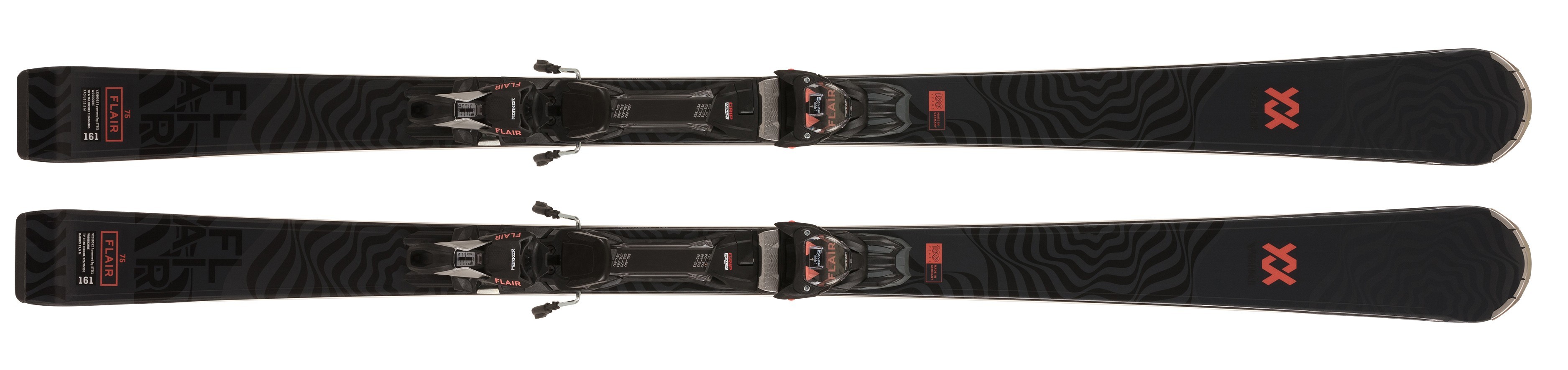 Volkl Flair 75 スキー板 Volkl Flair 75 Women's Skis + vMotion3 10 GW Skis 2022