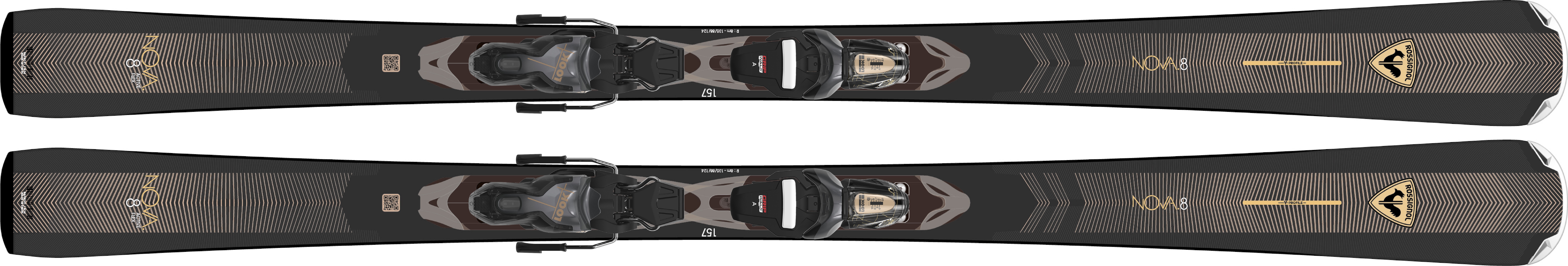 ROSSIGNOL スキー板 25‘NOVA 8 149cm Rossignol Nova 8 Ca + Xp11 2024 Women's ski sets : Snowleader