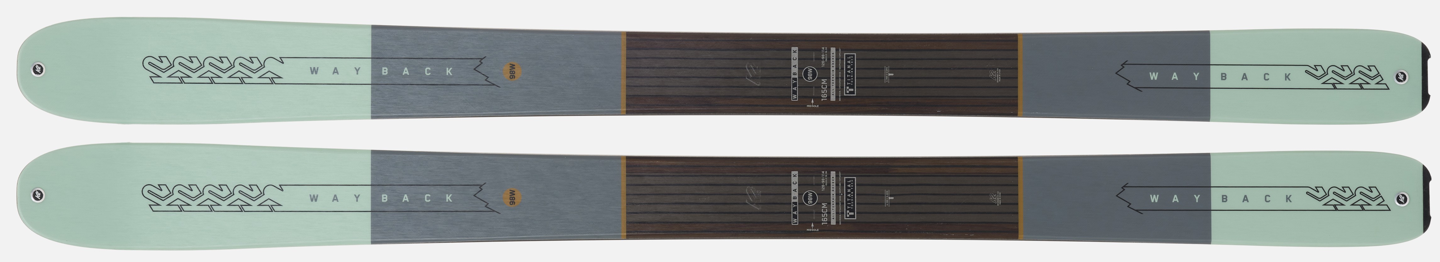 K2 Wayback 98 W - Backcountry Touring Ski - Ski Review - Season