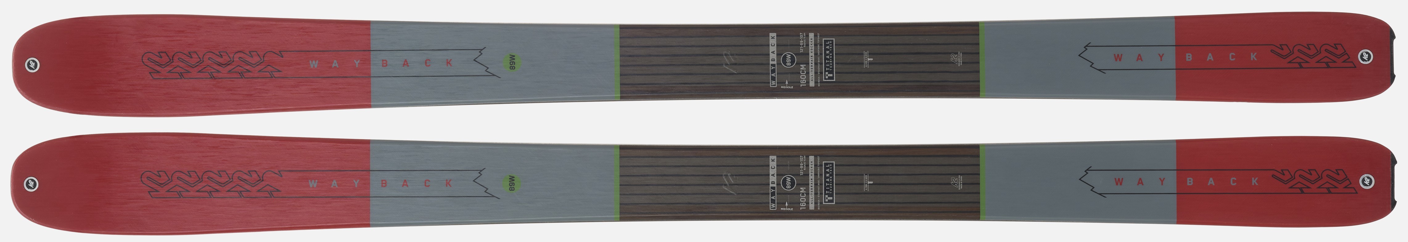 K2 Wayback 89 W - Backcountry Touring Ski - Ski Review - Season