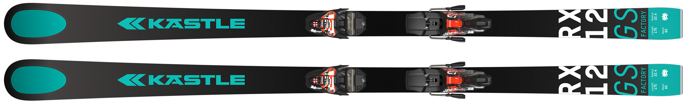 KASTLE RX12 GS Master185cm＋Marker Comp20 RX12 GS - Kastle USA Inc.