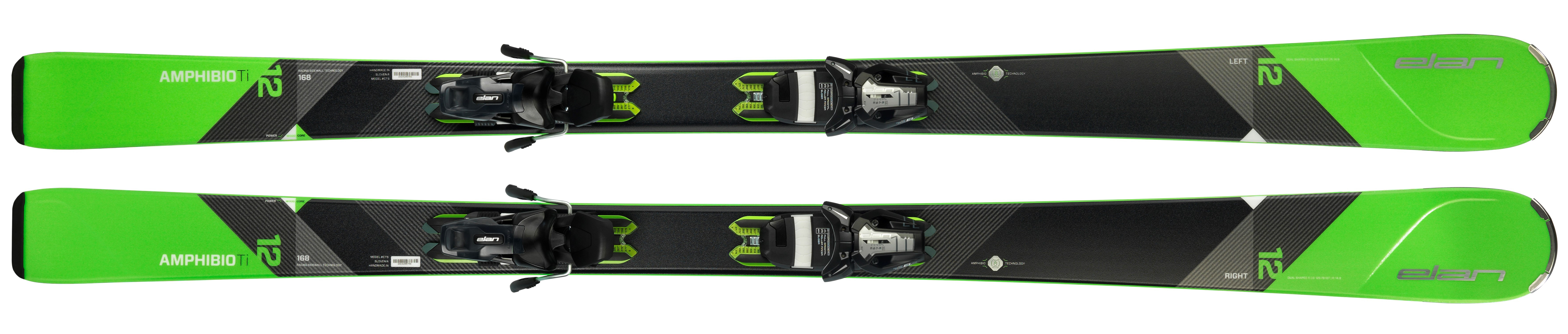Elan Amphibio 12 TI Powershift - All Mountain Ski - Ski Review