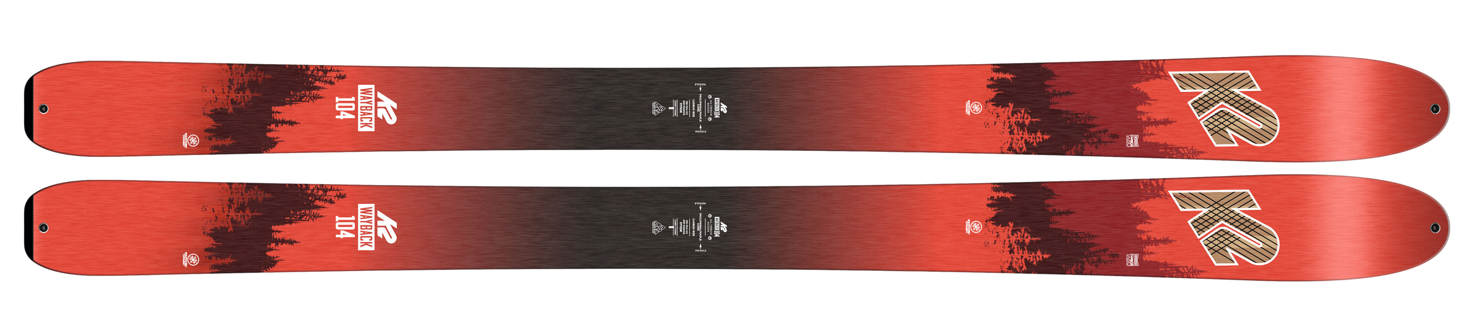 K2 Wayback 104 - Backcountry Touring Ski - Ski Review - Season