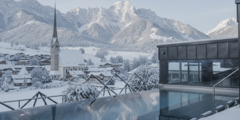 Wellness mit Aussicht – Rooftop Spa der HOCHKÖNIGIN in Maria Alm