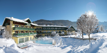 Winteransicht Hotel Sommerhof in Gosau