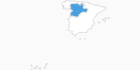 map of all ski resorts in Castile and León