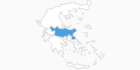 map of all ski resorts in Central Greece