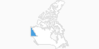 Karte der Skigebiete in Yukon