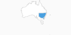 Karte der Skigebiete in New South Wales