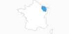 map of all ski resorts in Lorraine