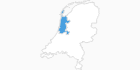 map of all ski resorts in North Holland