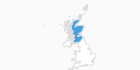 map of all ski resorts in Scotland