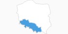 map of all ski resorts in Silesia