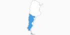 Karte der Webcams in Patagonien