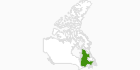 map of all nordic skiing in Quebec