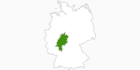 map of all nordic skiing in Hesse