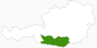 Karte der Langlauf in Kärnten